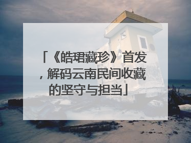 《皓珺藏珍》首发，解码云南民间收藏的坚守与担当