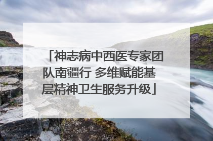 神志病中西医专家团队南疆行 多维赋能基层精神卫生服务升级