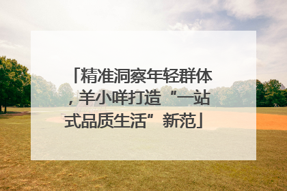 精准洞察年轻群体，羊小咩打造“一站式品质生活”新范