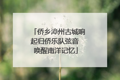 侨乡漳州古城响起归侨乐队弦音 唤醒南洋记忆