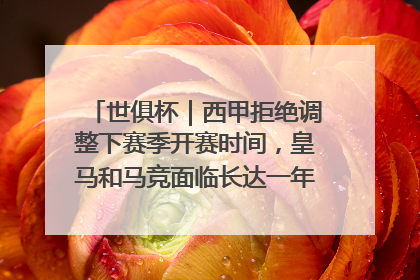 世俱杯｜西甲拒绝调整下赛季开赛时间，皇马和马竞面临长达一年的“魔鬼赛程”