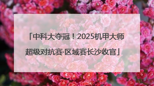 中科大夺冠！2025机甲大师超级对抗赛·区域赛长沙收官