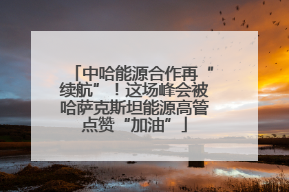 中哈能源合作再“续航”！这场峰会被哈萨克斯坦能源高管点赞“加油”