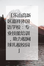 乐山高新区嘉祥外国语学校：专业技能培训，助力棍网球扎根校园