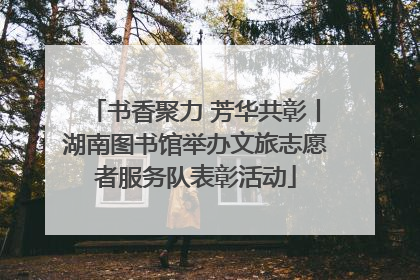书香聚力 芳华共彰丨湖南图书馆举办文旅志愿者服务队表彰活动