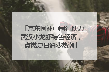 京东国补中国行助力武汉小龙虾特色经济，点燃夏日消费热潮