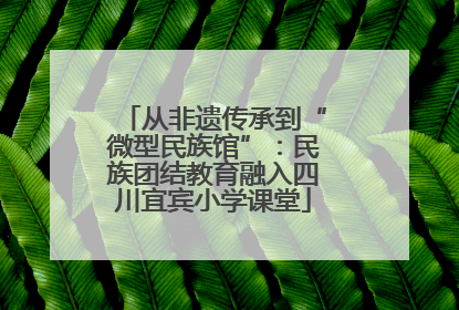 从非遗传承到“微型民族馆”：民族团结教育融入四川宜宾小学课堂