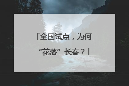全国试点，为何“花落”长春？