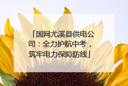 国网尤溪县供电公司：全力护航中考，筑牢电力保障防线