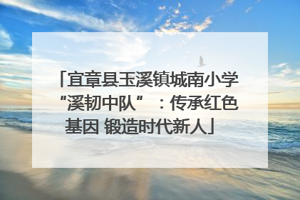宜章县玉溪镇城南小学“溪韧中队”：传承红色基因 锻造时代新人
