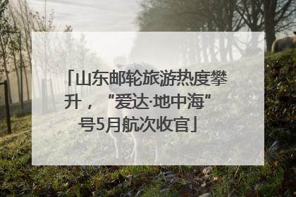 山东邮轮旅游热度攀升，“爱达·地中海”号5月航次收官
