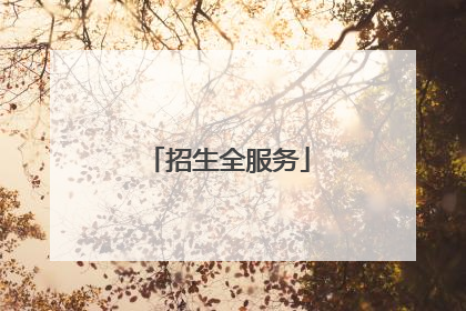 招生全服务