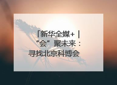 新华全媒+｜“会”聚未来：寻找北京科博会上的未来产业