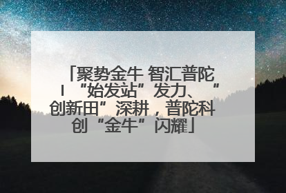 聚势金牛 智汇普陀〡“始发站”发力、“创新田”深耕，普陀科创“金牛”闪耀