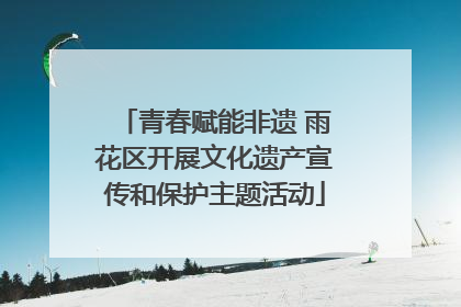青春赋能非遗 雨花区开展文化遗产宣传和保护主题活动