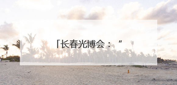 长春光博会:“光”照产业发展