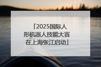 2025国际人形机器人技能大赛在上海张江启动