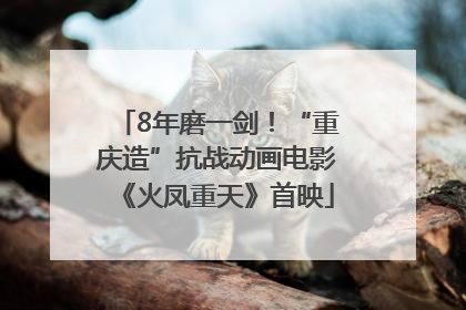 8年磨一剑！“重庆造”抗战动画电影《火凤重天》首映